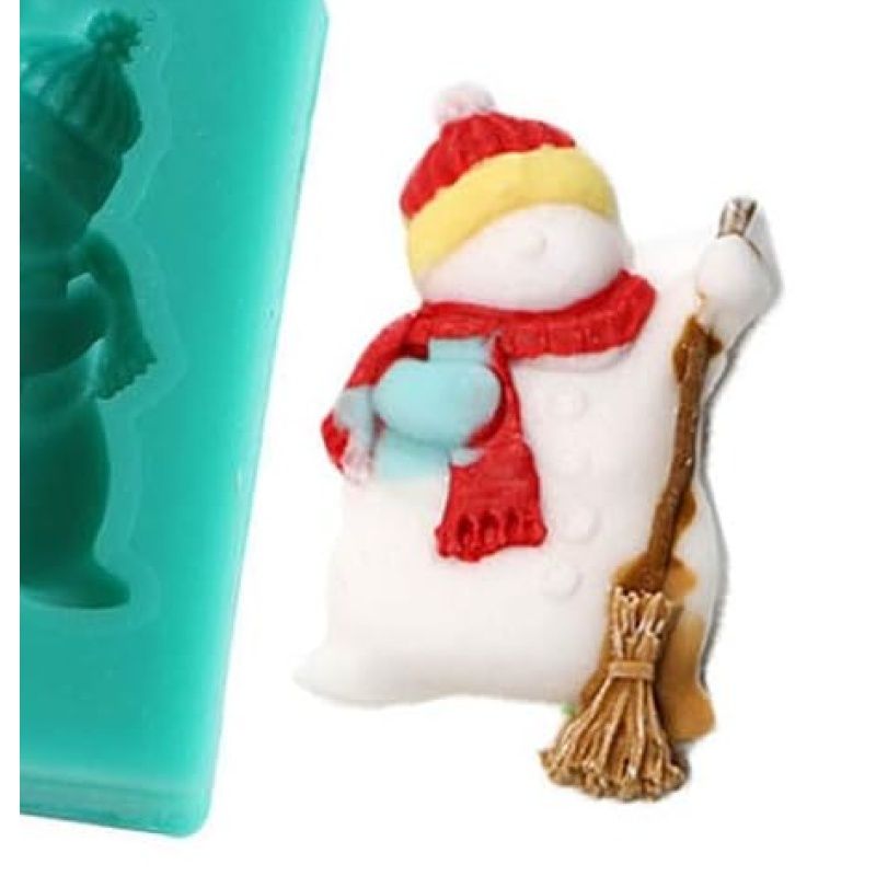 Silicone Mousse Christmas Themed Silicone Material Molds Chocolate Mold Baking Accessories For Baking Cake Christmas Fondant Molds