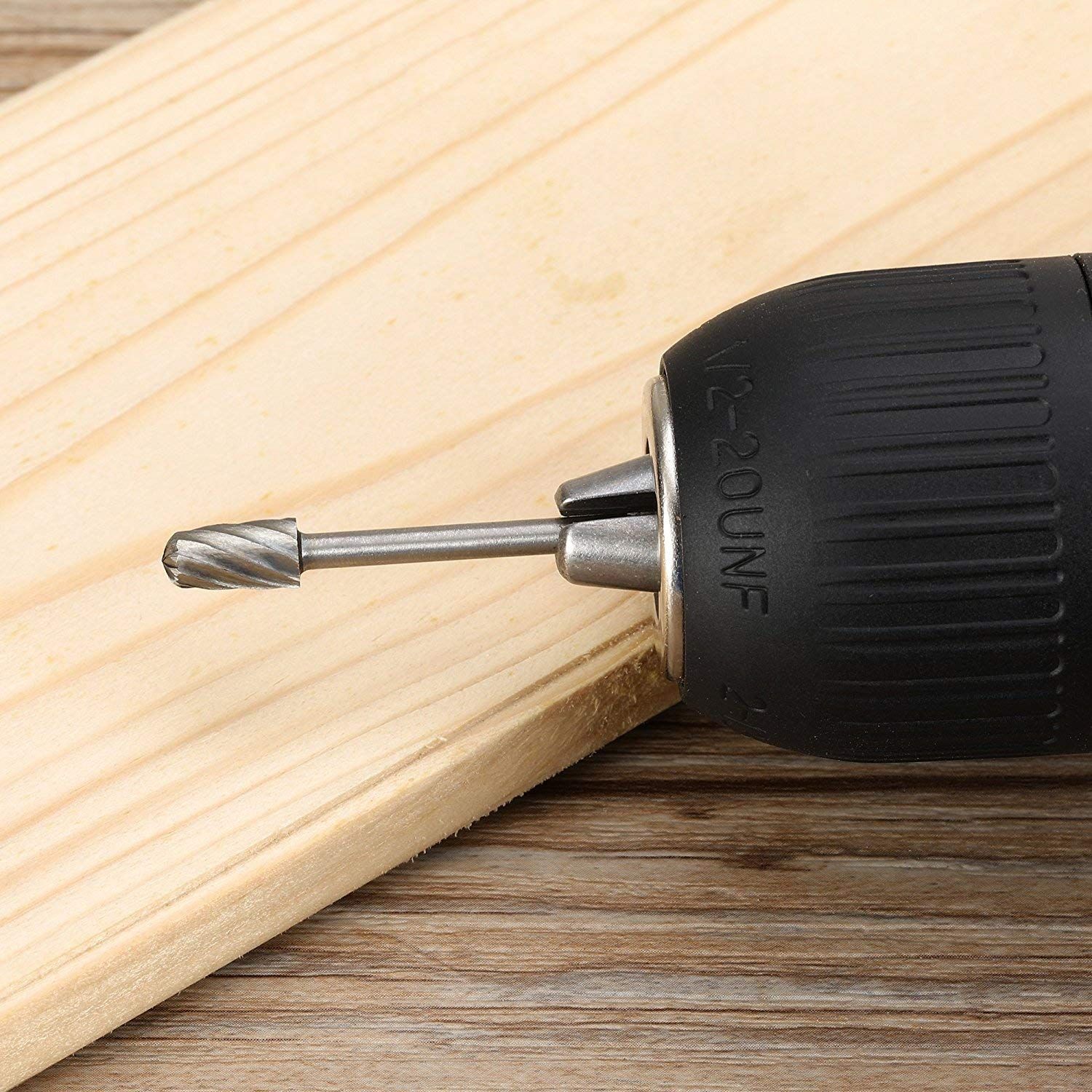 Hard alloy high-speed steel rotary drill bit kit with 20 wood carving drill bits, carving, engraving โ image 5