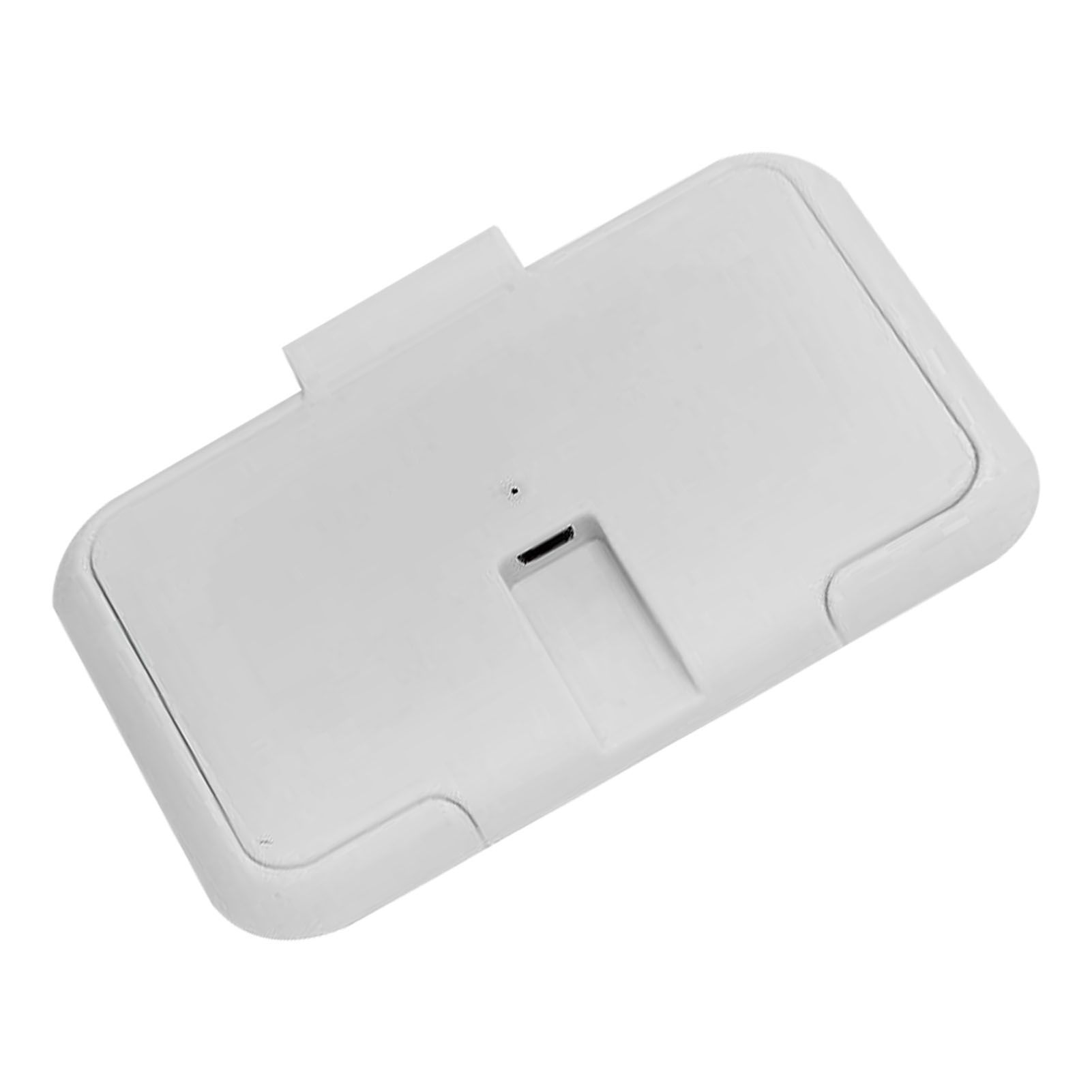 USB Wet Wipe Heater Constant Temperature Portable Baby Wipes Warmer for Household Car Outdoor White — image 3