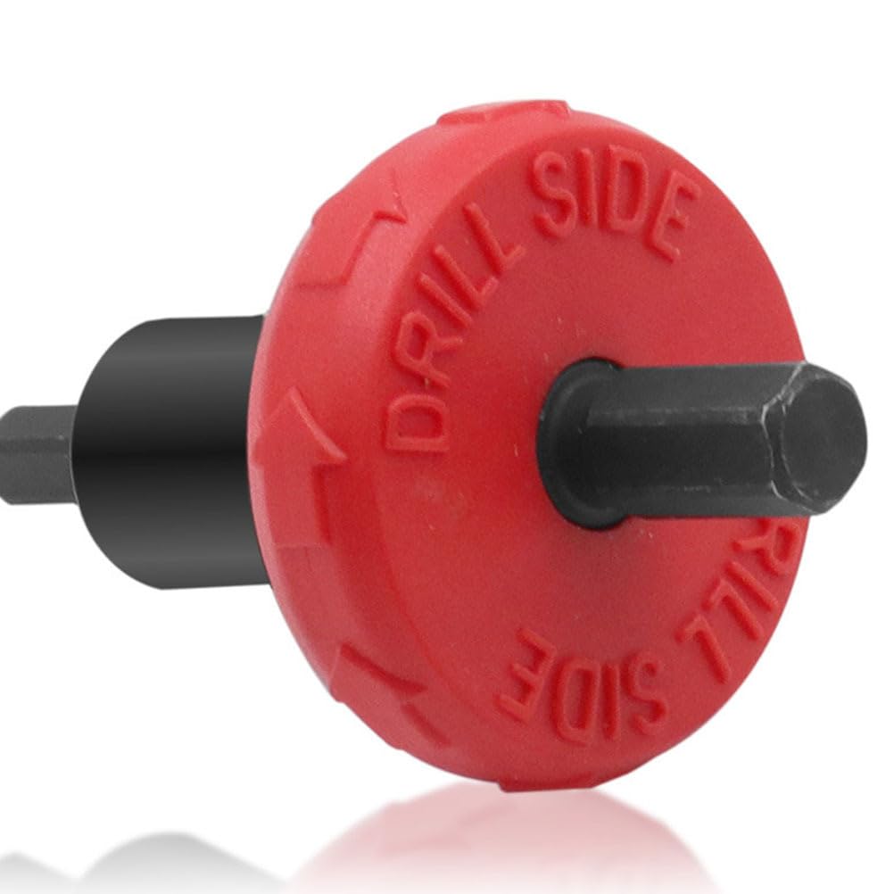 Alloy Steel Mower Starter Adapter, Electric Drill Attachment for Starting Lawn Mower, Red, 1.49 × 2.59inch, Compatible with Trimmers, Blowers, Cultivators