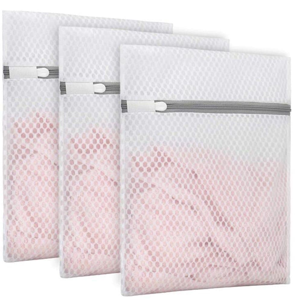 3-pack Laundry Bag for Washing Machine and Dryer, Small, Compatible with Travel Laundry Net