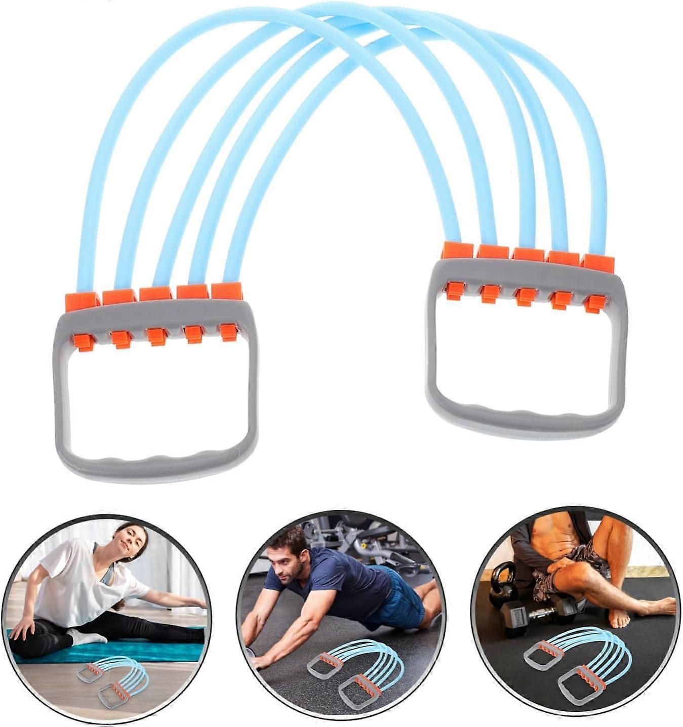 Adjustable Chest Expander with Removable Resistance Bands for Upper Body Strength Training at Home โ image 5