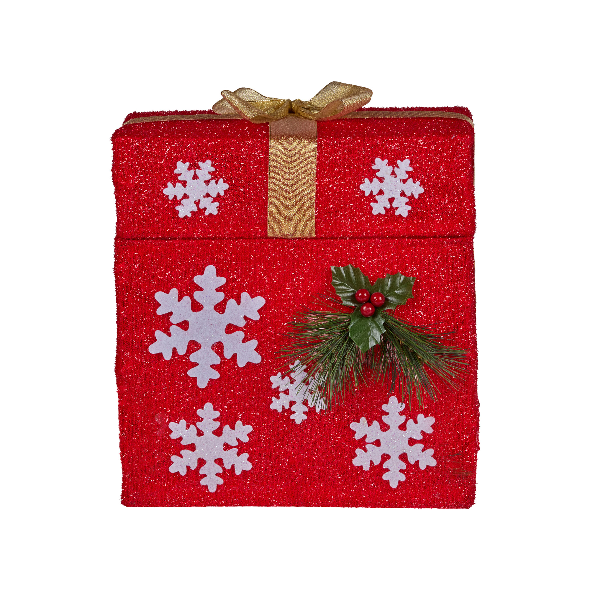 Christabelle Animated Santa Gift Box Led Christmas Tree Decoration Xmas Ornament — image 5