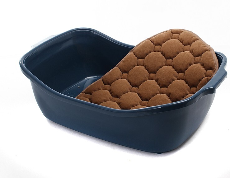 YES4PETS Medium Dog Cat Crate Pet Rabbit Guinea Pig Ferret Carrier Cage With Mat Blue โ image 3