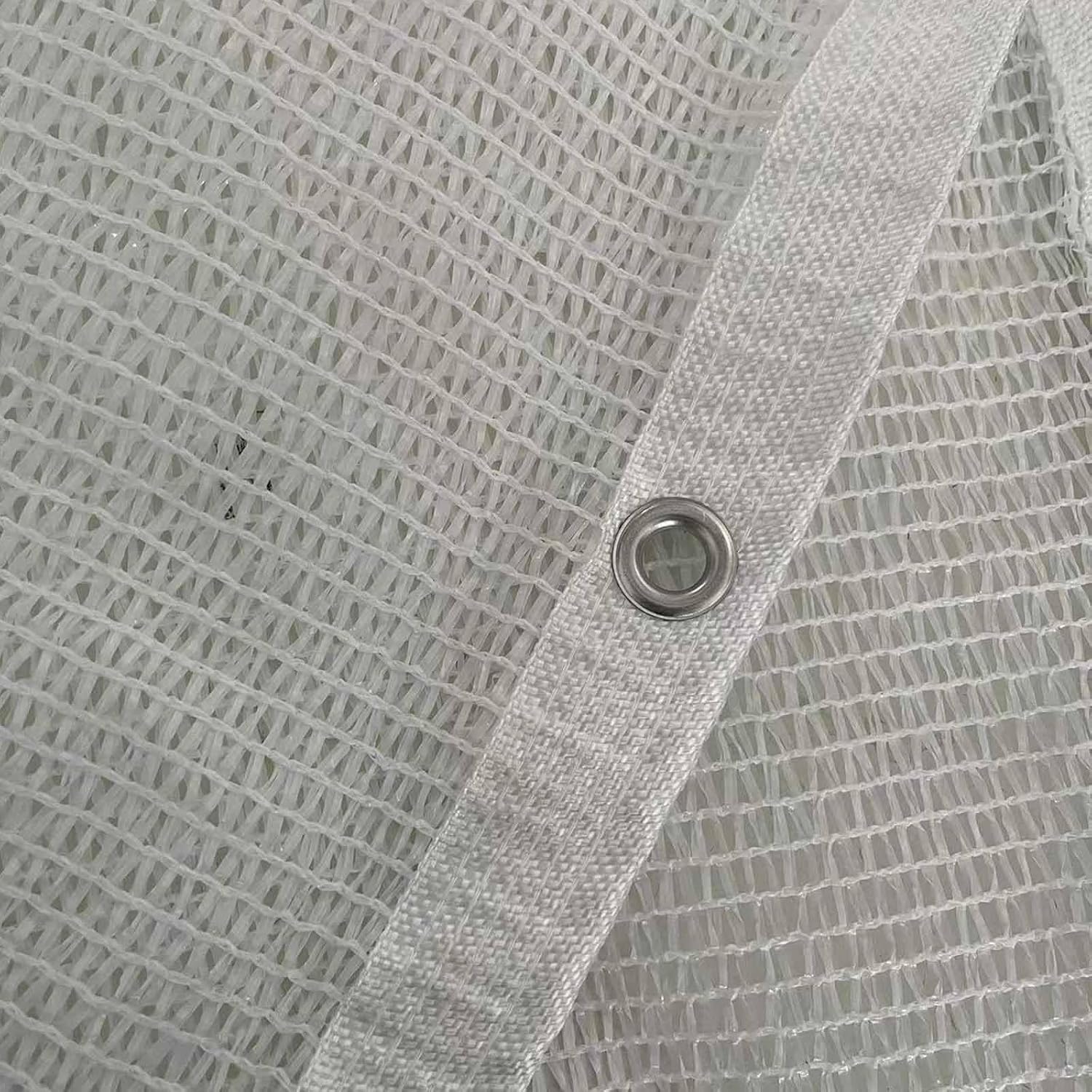 30% Sunblock Shade Cloth Garden Shade Mesh Tarp with Eyelets and Ropes UV Resistant Sunblock Shade Cloth for Garden, Pergola, Patio Plants
