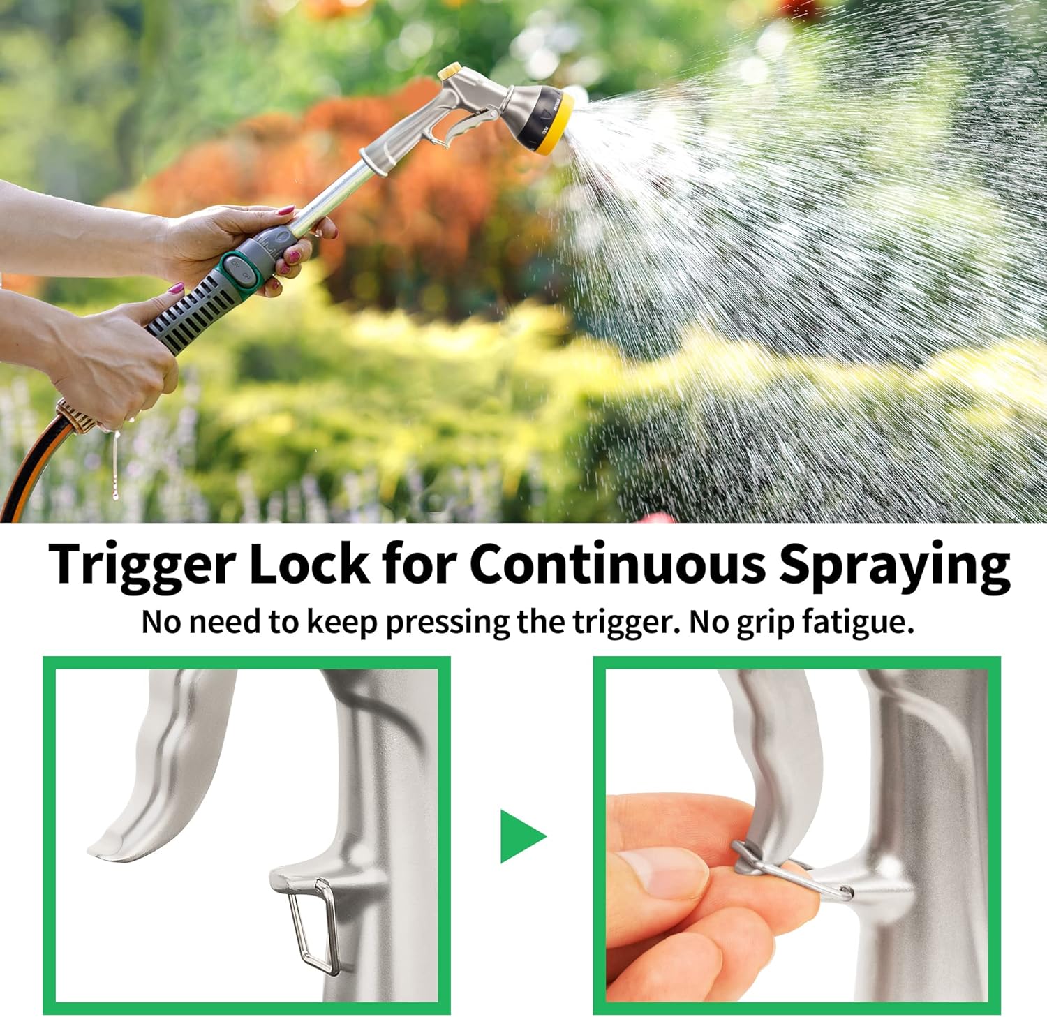 Heavy Duty Sprayer Garden Nozzle for Watering — image 4
