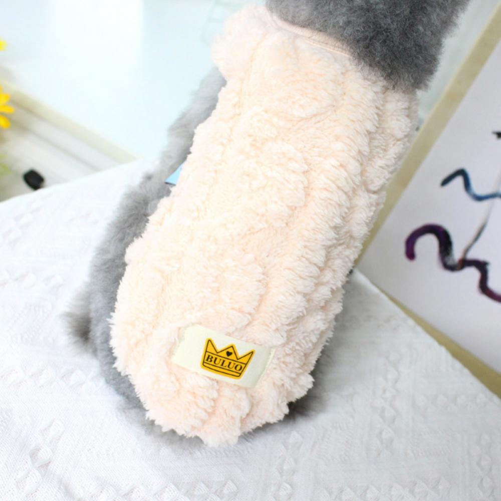 Cat Sweaters Kitty Sweater for Cats Knitwear,Small Dogs Kitten Clothes Male and Female,High Stretch,Soft,Warm Dog Clothes for Small Dog and Cat Winter L Pink — image 2