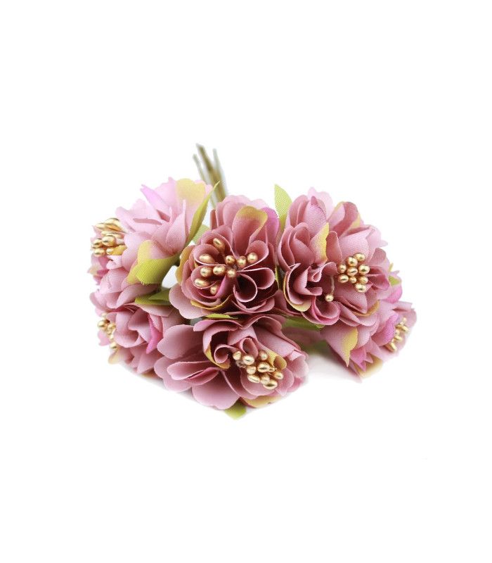 MINI FABRIC FLOWERS TOPPING for Hat Decoration - High Quality Product — image 3