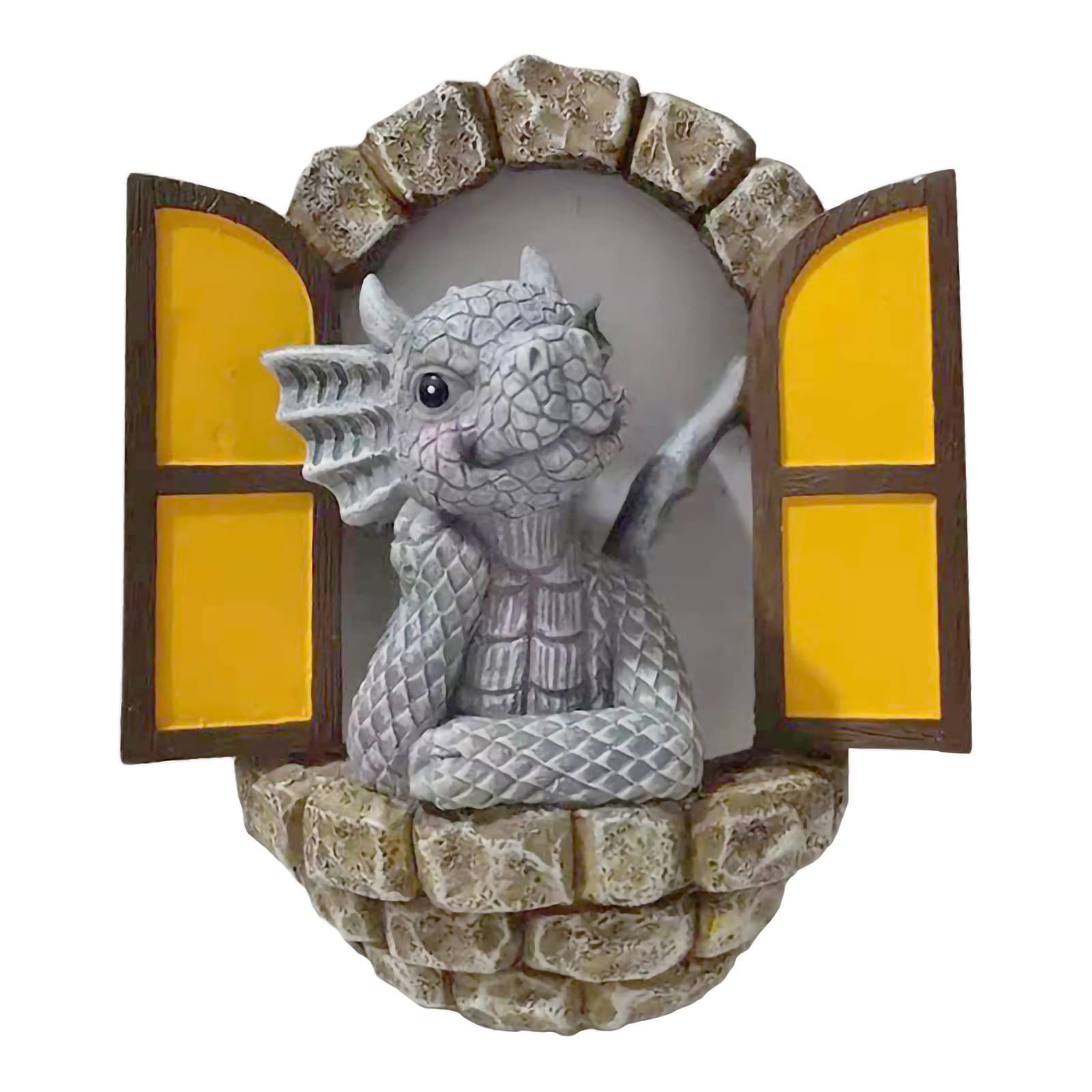 Outdoor Garden Dragon Decor Statue