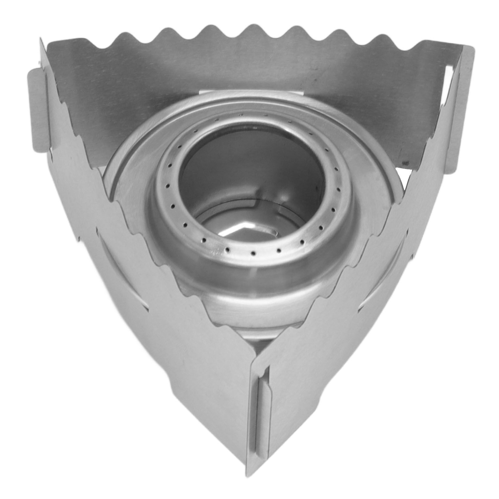 Outdoor Portable Camping Stove Stainless Steel Mini Backpacking Stove for Camping Hiking Backpacking BBQ B โ image 4