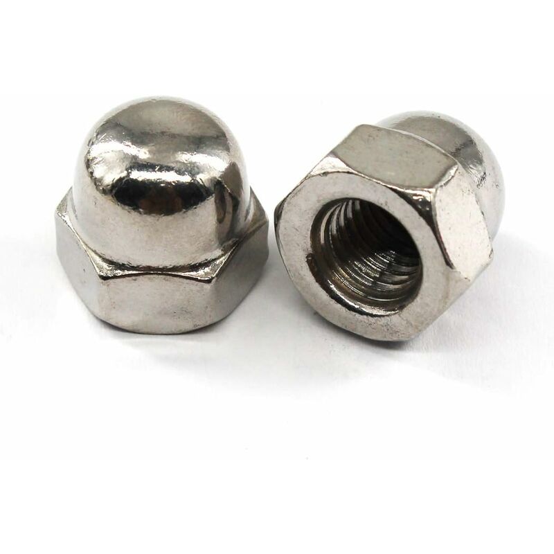 M6 Acorn Cap Nut Hex Nut Set 304 Stainless Steel (30 pcs) — image 3