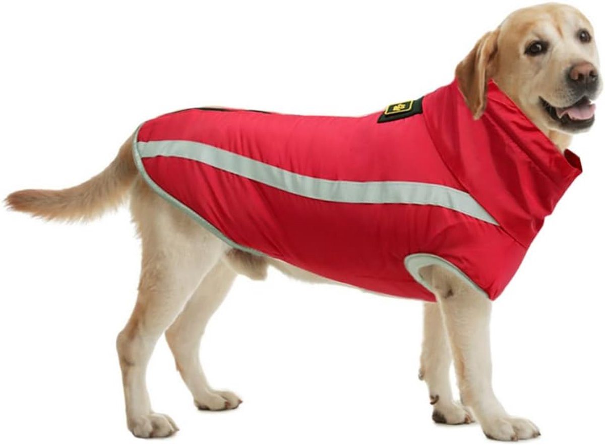 Dog Coat - Waterproof and Warm for Winter - Warm Dog Jacket - Windproof Fleece for Puppies - Reflective Outerwear - Cold Weather Vest - Perfect for Small
