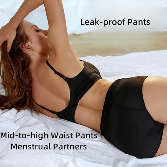 Women's 8-Pack Leakproof Briefs 2XL Multi-Coloured Underwear — image 6