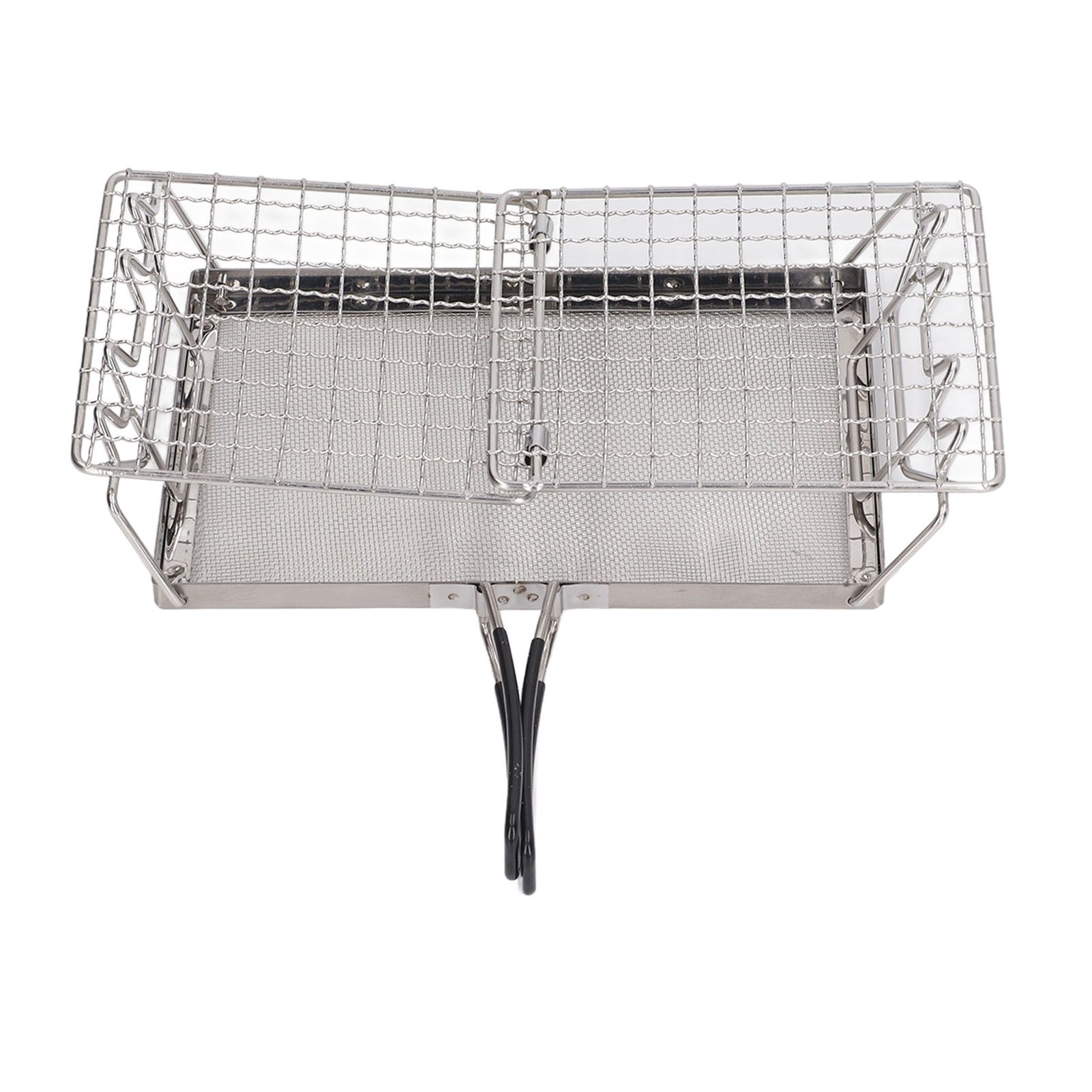 Camping Stove Toaster Foldable Portable Stable Structure Stainless Steel Outdoor Stovetop Toaster for Picnic โ image 2