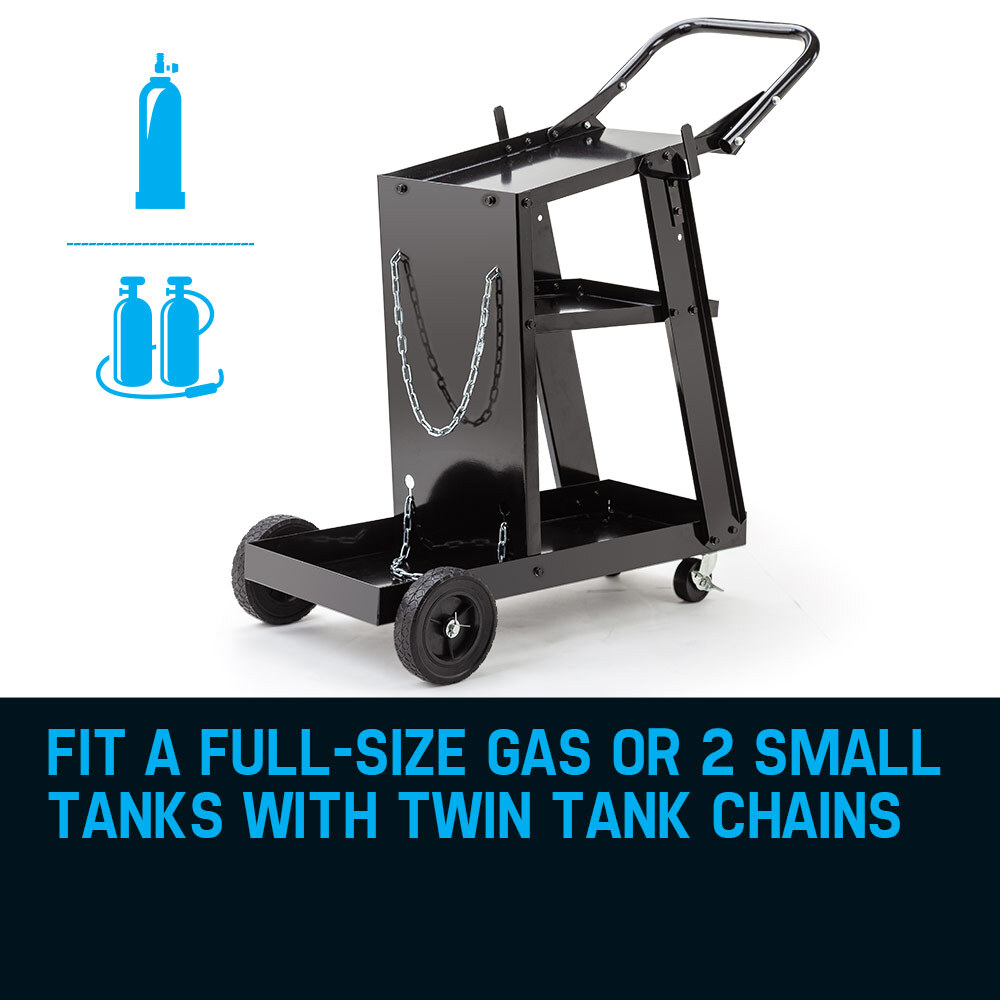 ROSSI Welding Cart Trolley MIG TIG ARC MMA Welder Plasma Cutter Storage Bench โ image 3
