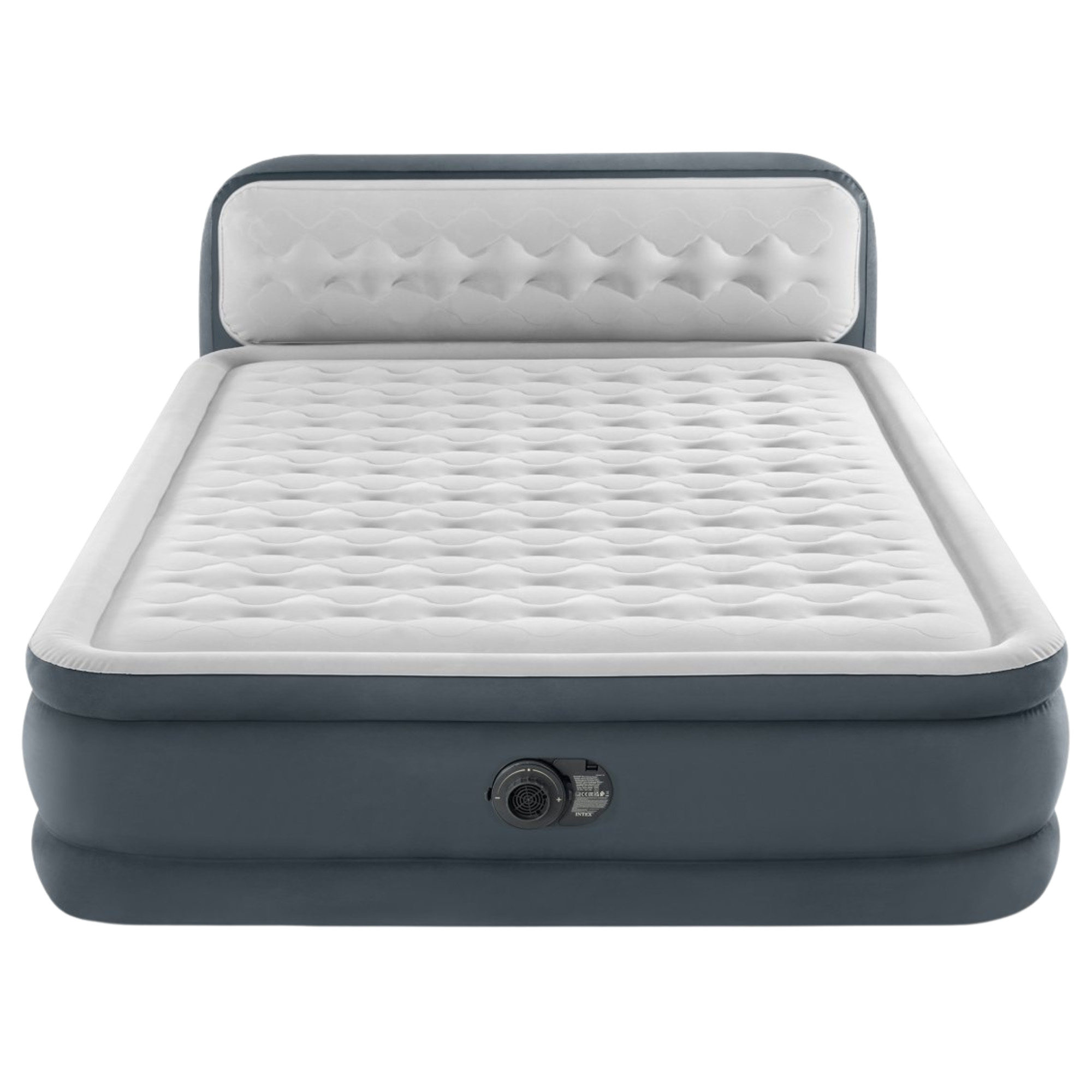 Intex Dura-beam Deluxe Ultra Plush Headboard Air Mattress - Queen โ image 2