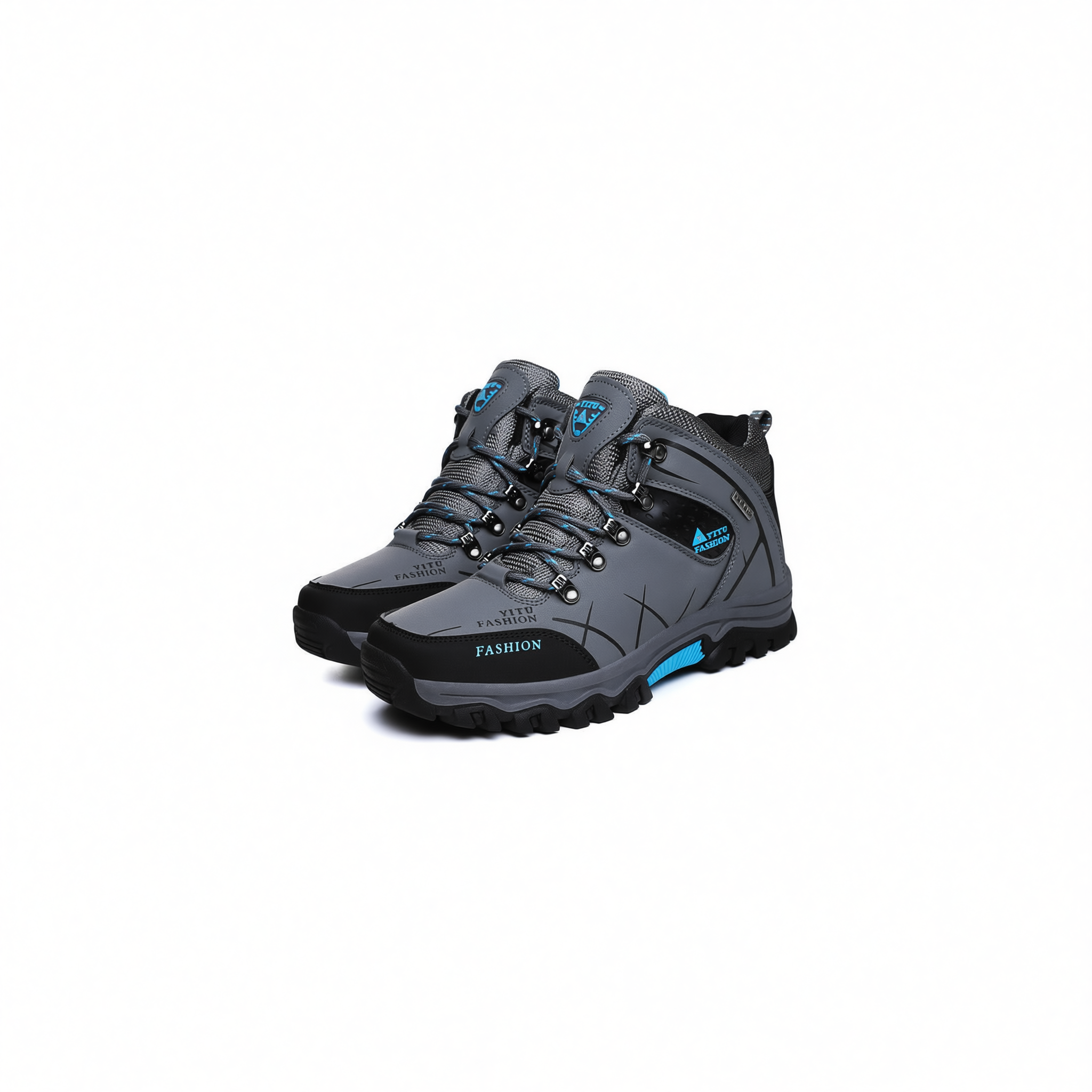 Men Hiking Shoes High Top Warm Winter 8528. Note. 8528 Gray 47