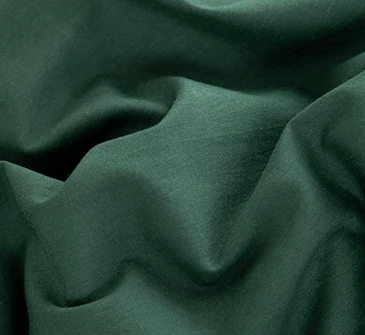 1000TC Reversible King Size Green and Grey Duvet Quilt Cover Set — image 2