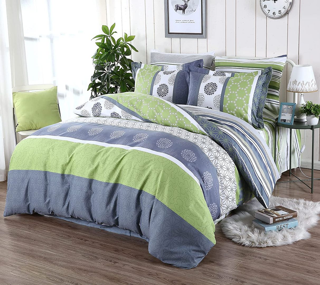 Dexter Single Size Duvet Quilt Cover Set โ image 2