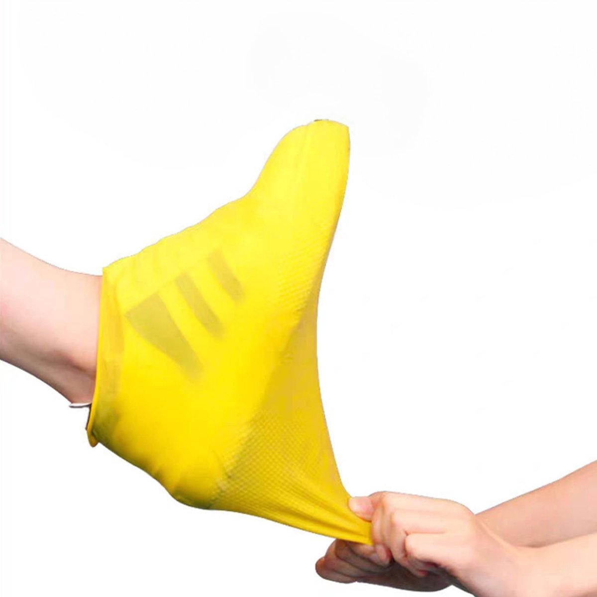 Overshoes - 1 Pair - Waterproof Silicone Overshoes - Reusable, Non-slip, Suitable for Outdoor Activities (Black - Size M) โ image 2