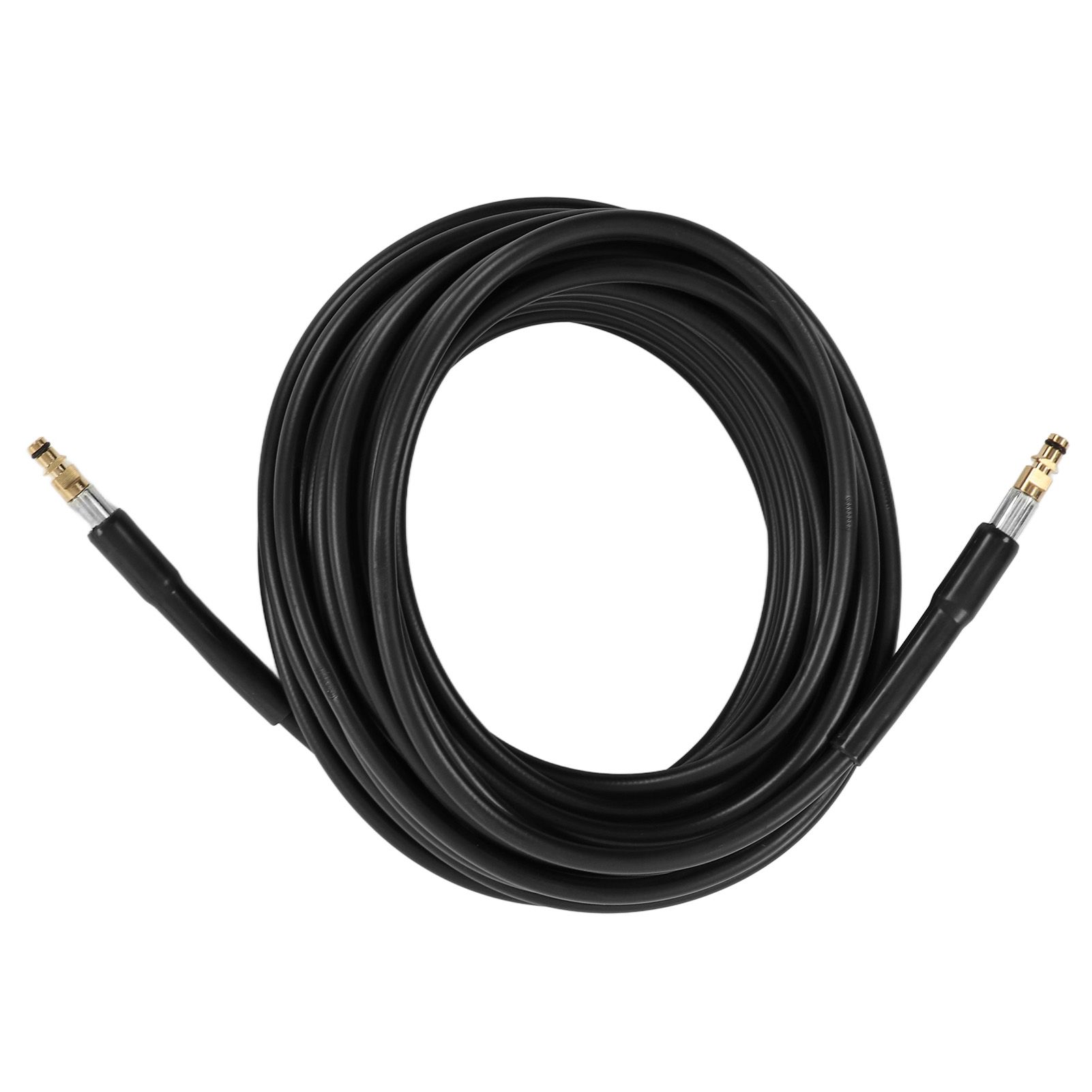 High Pressure Water Hose 5800psi 16.3yd Long Flexible Rubber Widely Used Garden Hose for Car Floor Outdoor Connector in Copper Color — image 4
