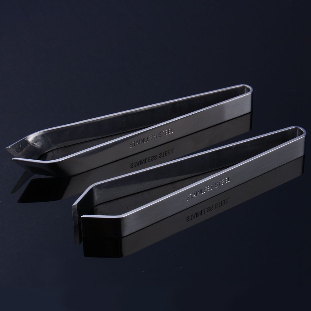 Stainless Steel Fish Bone Remover Slant Tweezer Tongs Pick up Craft Tool โ image 5