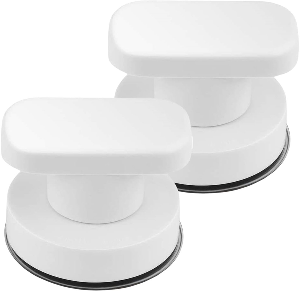 4 studs - zuignap deurgrepen - Douche Handgreep met Zuignap Badkamer - Zuignapgreep - Deurgreep - Handgreep Met Zuignap - voor badkamer, kast, terras