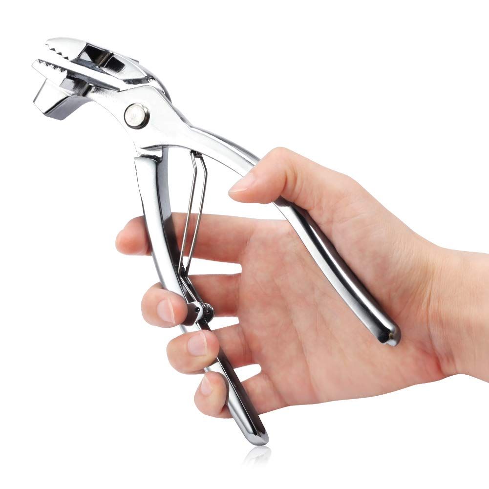 Bandwidth serrated jaw spring return painting tool with hammer stretcher for clamping art oil painting canvas — image 4