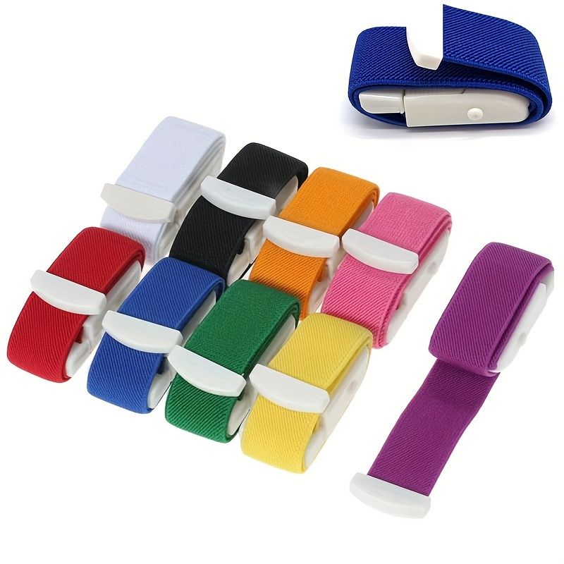 1pc Colorful Emergency Tourniquet Quick Release Buckle First Aid for Outdoor Sport Emergency Bleeding Stopping Blue2+Red2 — image 5