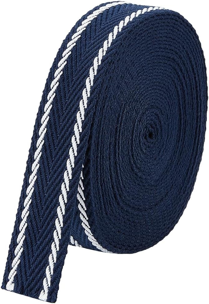 5 Yards Polycotton Jacquard Arrow Ribbon Clothes Accessories Olive 1-1/2 inch(38mm) — image 6