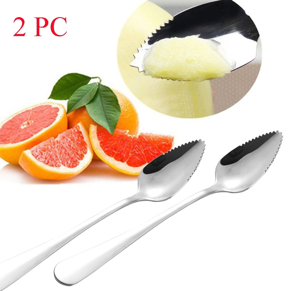 Serrated Edge Spoons For Easily Cut Fruit — image 2