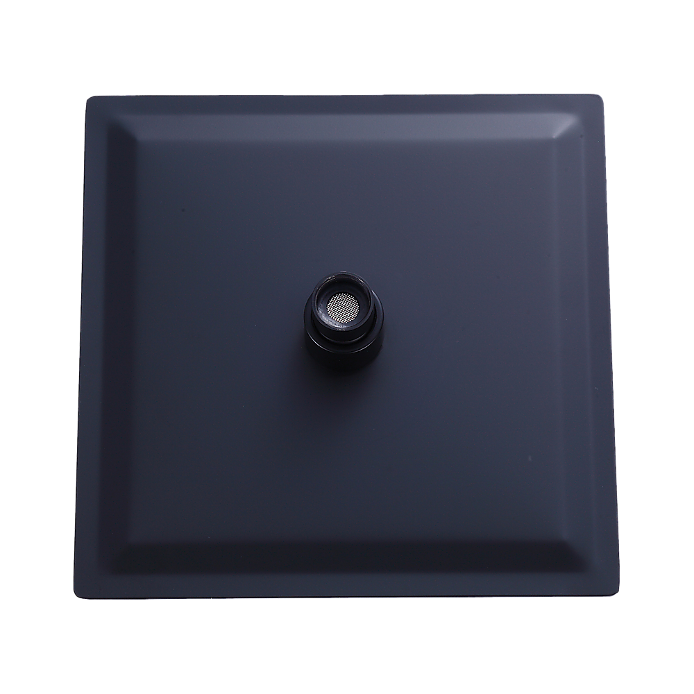 200mm Shower Head Square 304SS Electroplated Matte Black Finish โ image 4