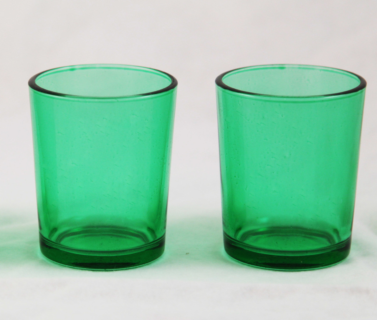 40 Bulk Pack Green Glass Votive Candle Holders Table Centreoieces Xmas Wedding Anniversary Event Recption Party Function or Home Decor — image 6