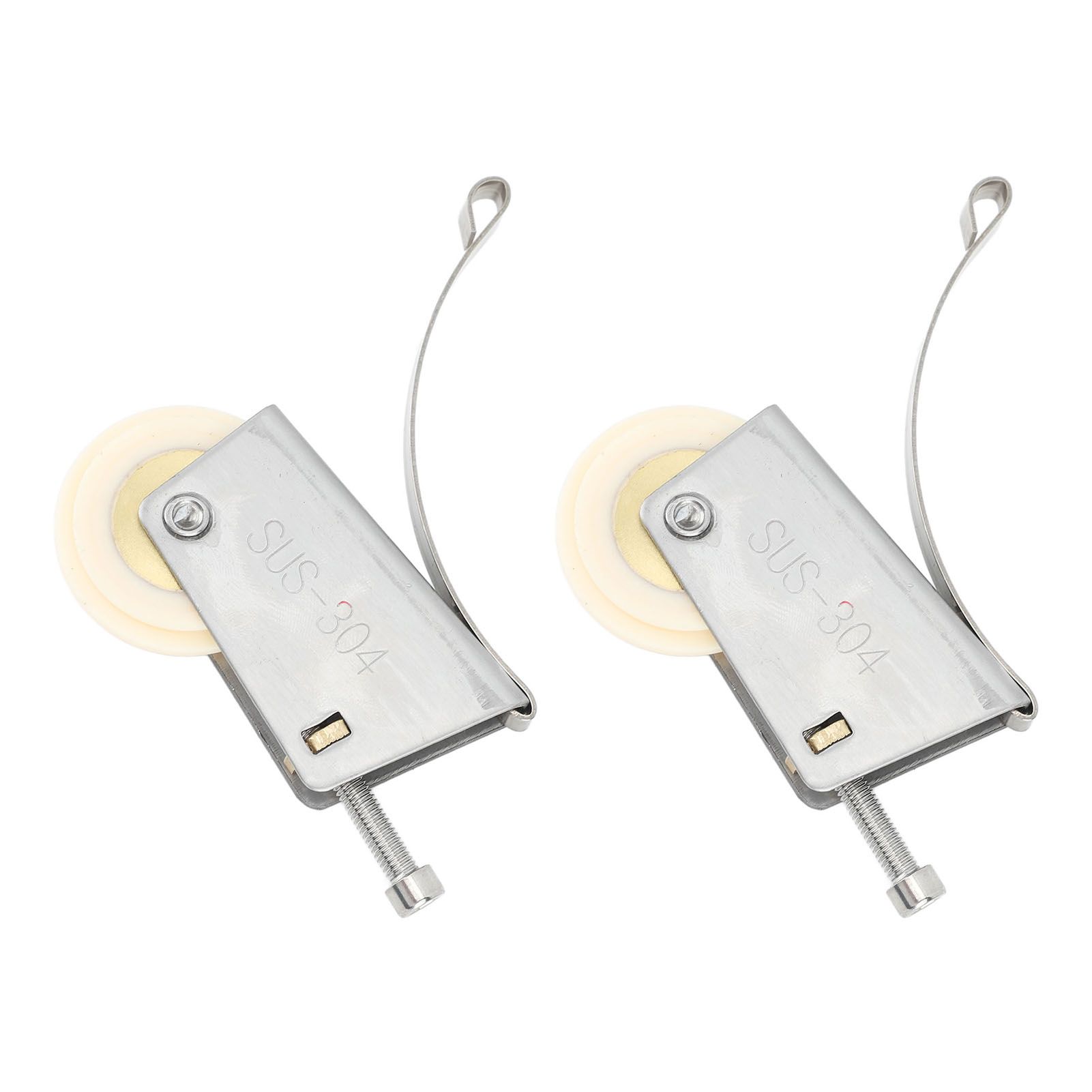 2Set Cabinet Sliding Door Window Roller Pulley Stainless Steel Sliding Door Window Roller Pulley Including Upper Wheel Waterproof Copper Core Cam Wheel โ image 5