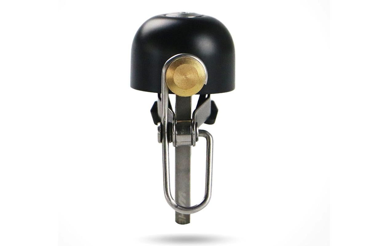 Bike Bell Classic Bicycle Bell Bike Ring Bell Loud Sound Bells for Road Mountain Bike Handlebars -Black — image 2