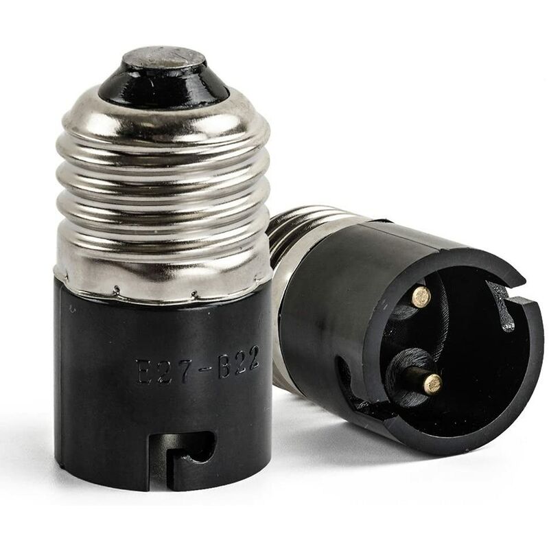 E27 To B22 Bulb Adapter Converter, Fineled E27 Edison To B22 Bayonet Bulb Base Converter (3 Pack) — image 4