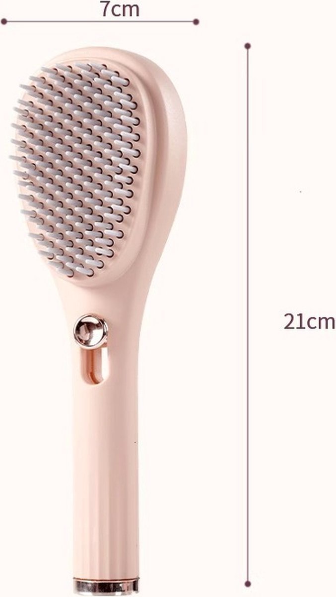 Anti-Tangle Hairbrush - Telescopic Self-Cleaning Brush - Head Massager - Hairbrushes for Women - Air Cushion Massage Combs - Multifunctional Anti-Static — image 5