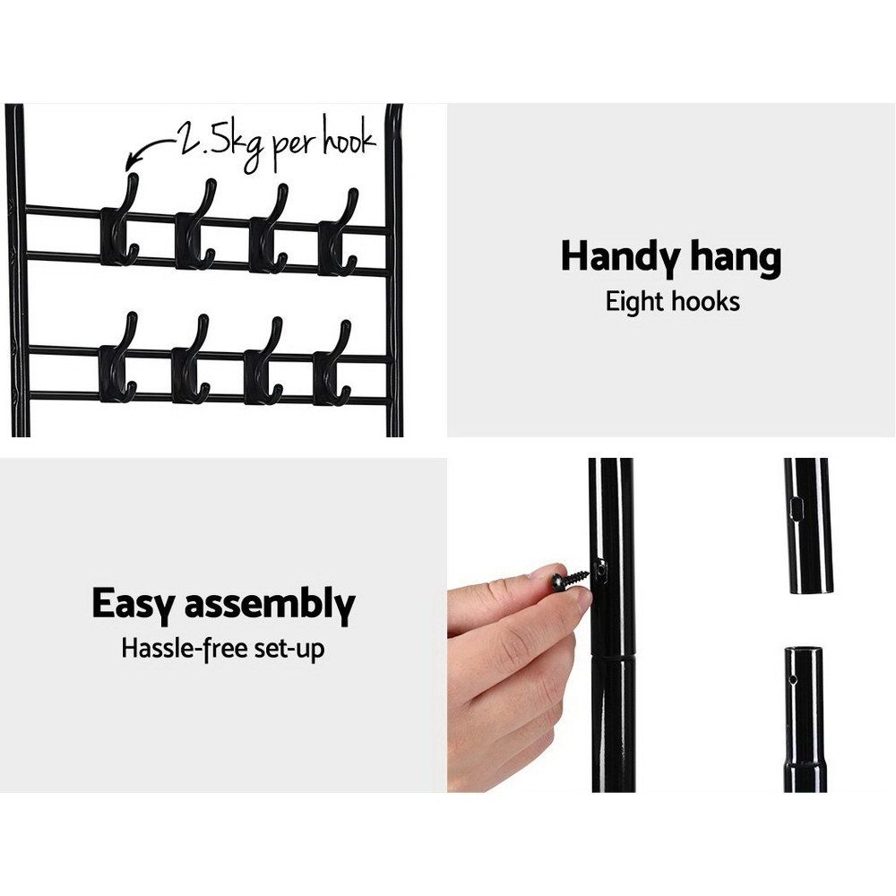 Artiss Clothes Rack Airer Coat Stand 179cm Hanger Rail Closet โ image 5