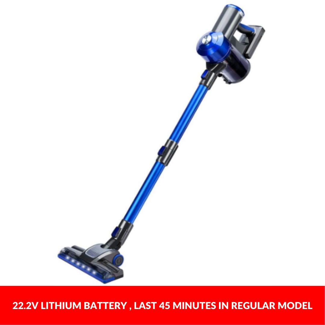 Enigma V8 22.2v Cordless Stick Vacuum Cleaner Blue + Toolkit — image 4