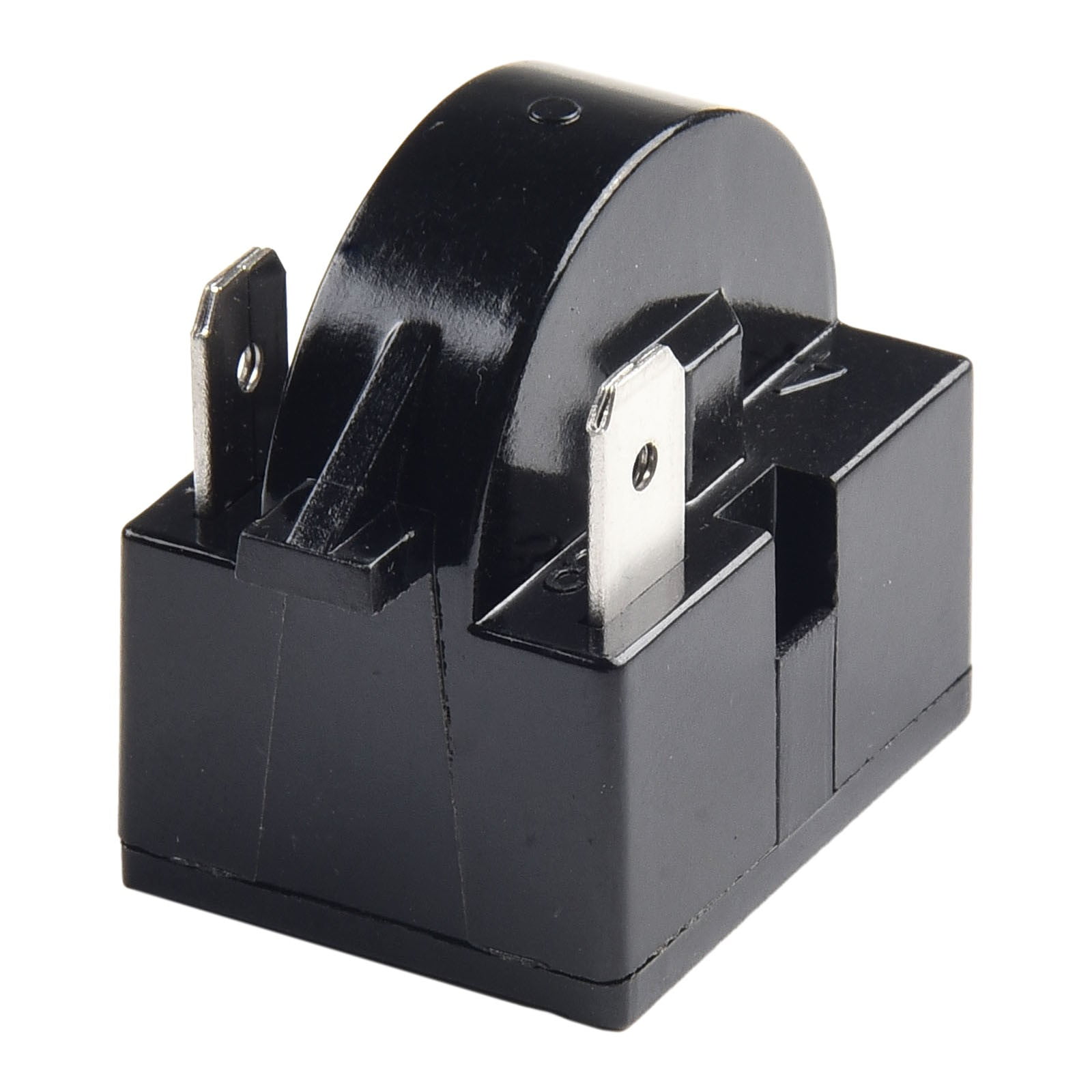 1 Set Refrigerator Ptc Starter Relay Replacement Compressor Overload Protector For Mini Fridges Coolers Easy To Install 2pin-12ohm+1/3HP — image 4