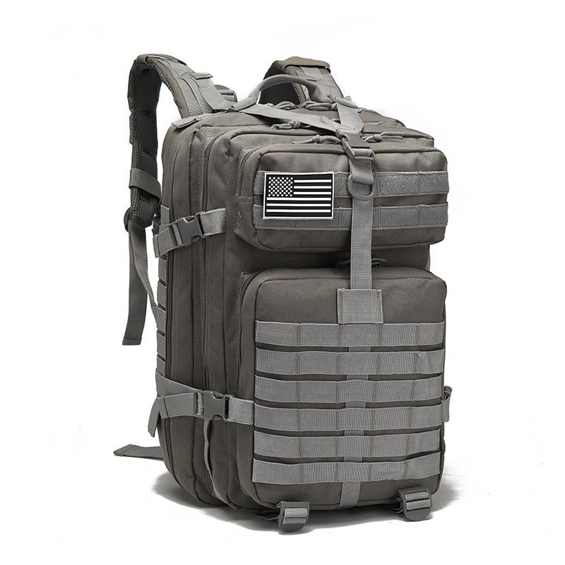 Tactical Backpack Travel Backpack Outdoor Backpack Durable Backpack Organized - Jungle camouflage - Size Routine 45L โ image 5