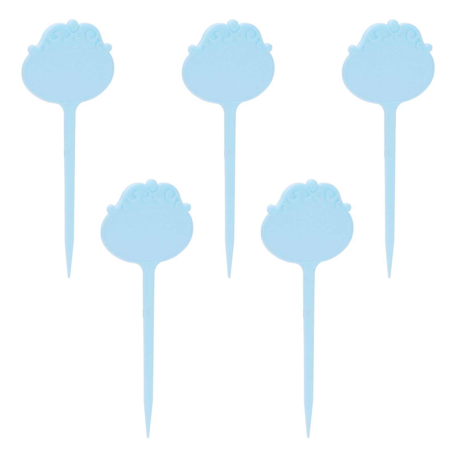 50Pcs Plant Labels Waterproof Flower Markers Plant Tag for Garden Nursery Flowers PottedBlue — image 5
