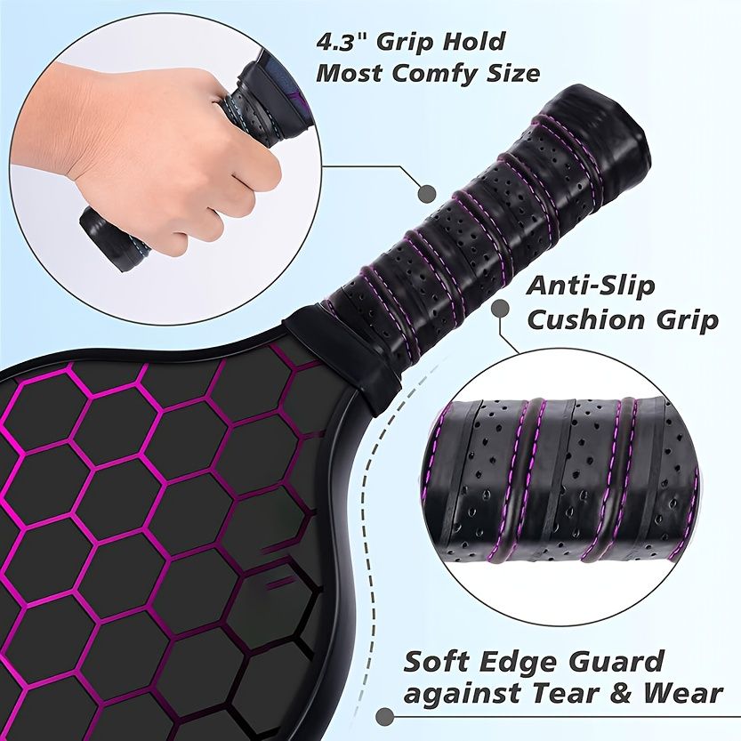 glass fiber graphite Pickleball racket set โ image 4