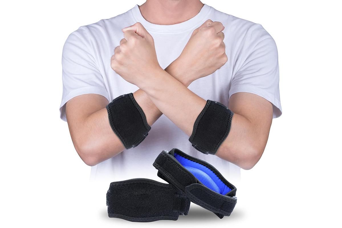 2PCS Elbow Braces Arm Support for Tennis Golf Sports relaxation โ image 2