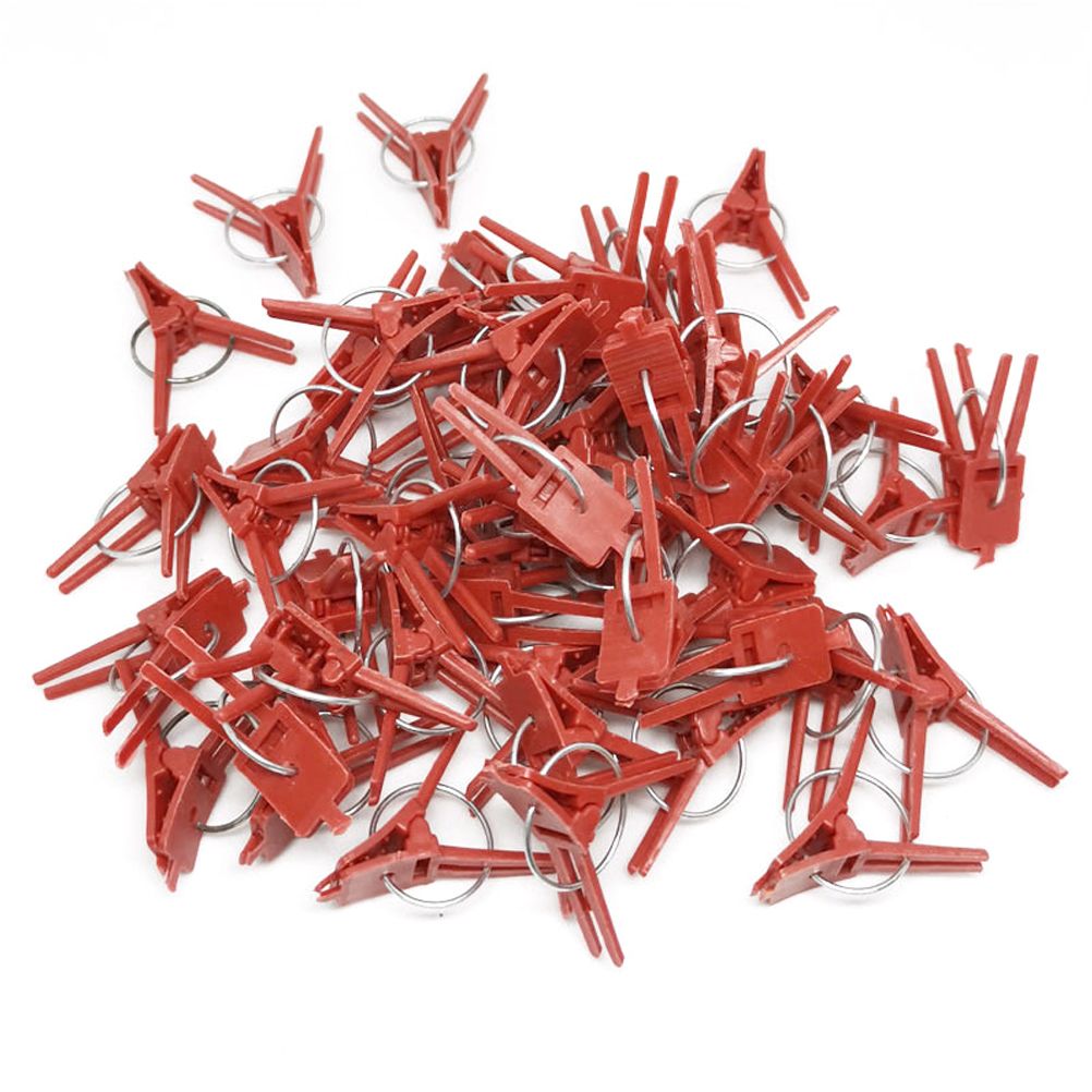 100PCS Plants Graft Clips Plastic Grafting Clips Practical Garden Plant Clips โ image 3