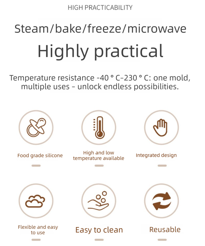 12-Cup Silicone Muffin Pan - Non-Stick Red Baking Mould for Cupcakes, Egg Bites & Tarts - Food Grade, Heat Resistant & Dishwasher Safe (29.5cm) — image 2