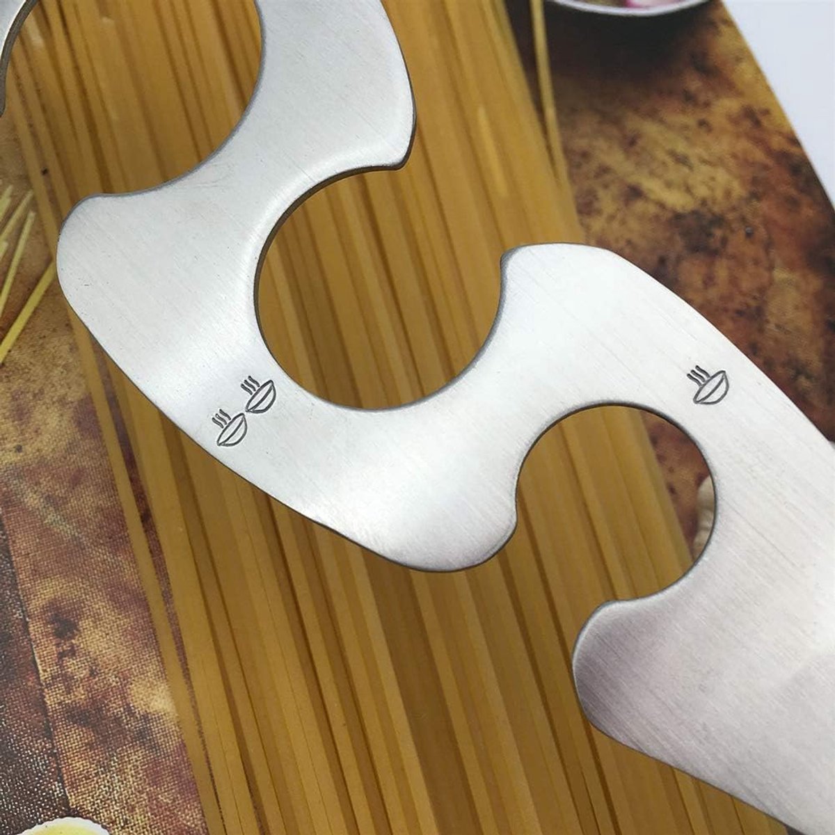 Spaghetti Measurer - Professional Pasta Measuring - 4-Hole S-Shaped Portable Spaghetti Meter - Multifunctional Spaghetti Meter - Universal Pasta Meter — image 3