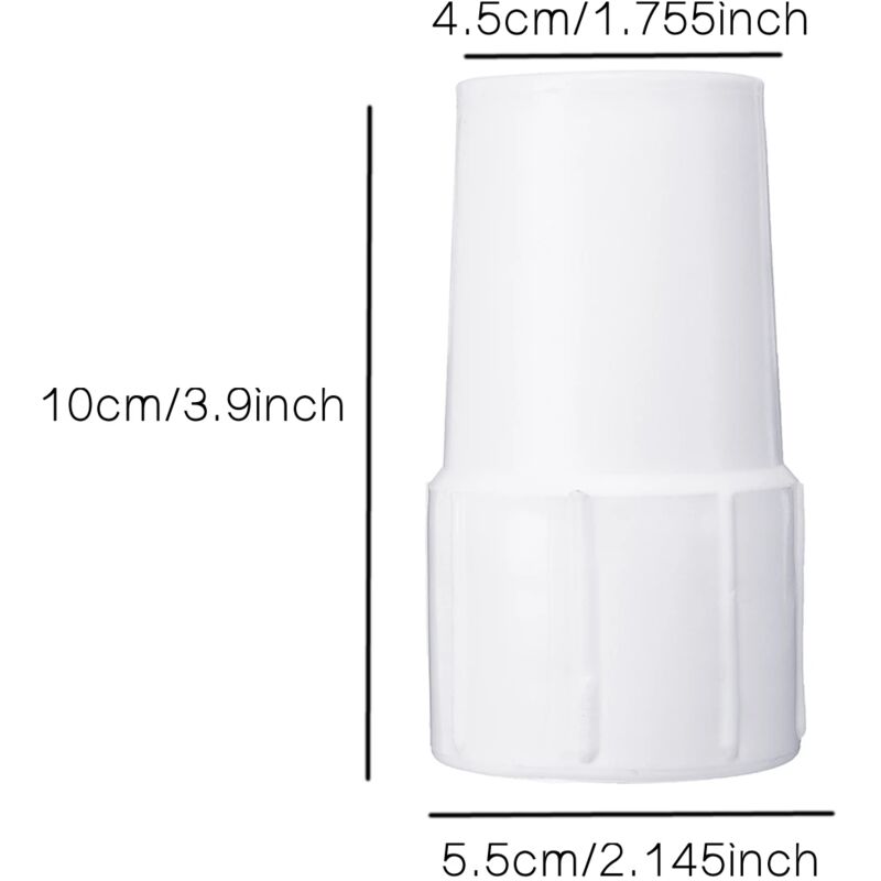 Pool Vacuum Hose Cuff Connector Adapter 1.5 Inch 2pcs Compatible with Vacuum Cleaner Hose — image 2
