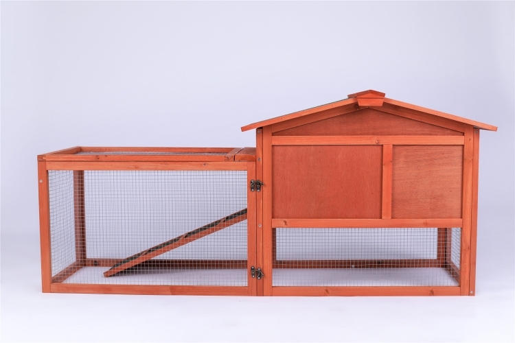 YES4PETS Rabbit Hutch Metal Run Wooden Cage Guinea Pig Cage House โ image 3