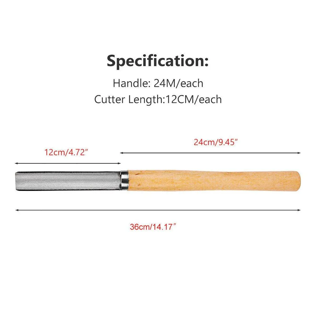 8X Heavy Duty HSS Wood Lathe Chisel Set Turning Wood Tools Carving GougeDurable โ image 4